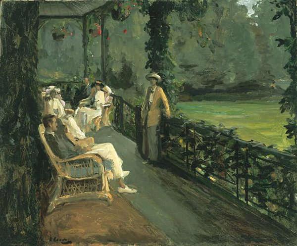 The Verandah by Sir John Lavery Oil Painting Reproductions
