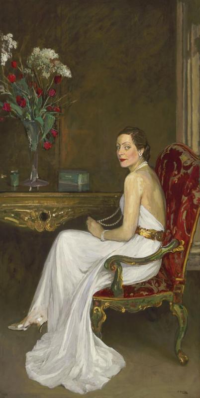 Sir John Lavery Viscountess Winborne
