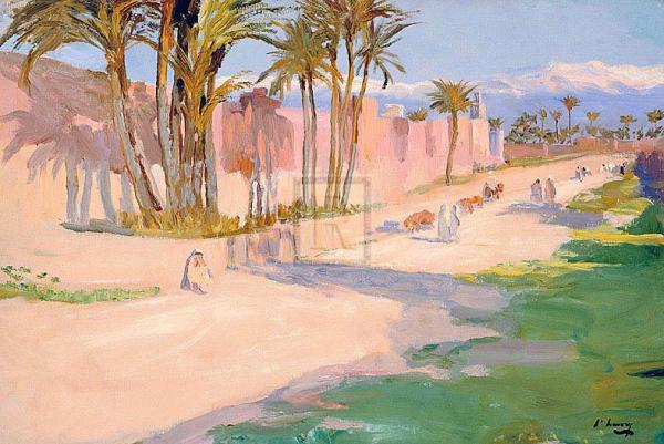 Walls Of Marrakesh by Sir John Lavery