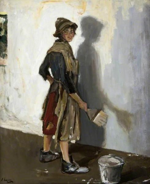 Whitewashing by Sir John Lavery