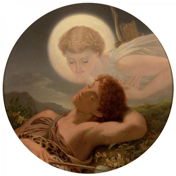 A Dream Of Latmos by Sir Joseph Noel Paton Oil Painting Reproductions