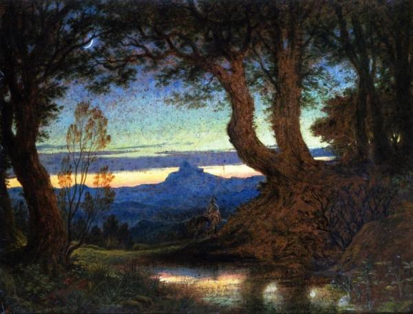 The Questing Knight by Sir Joseph Noel Paton Oil Painting Reproductions