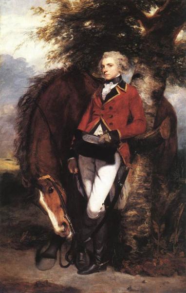 Colonel George K. H. Coussmaker, Grenadier Guards by Sir Joshua Reynolds Oil Painting Reproductions