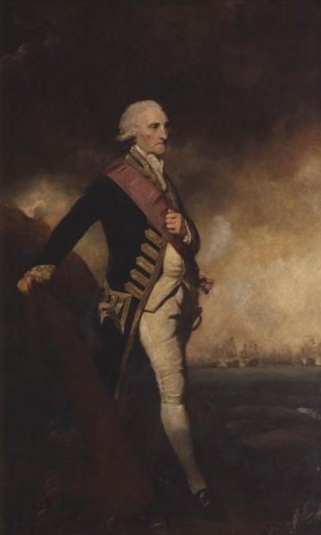 George Brydges, First Lord Rodney (1719?-1792) by Sir Joshua Reynolds
