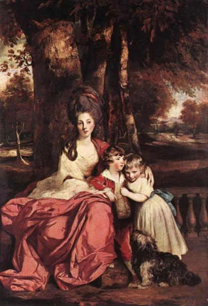 Lady Elizabeth Delmé And Her Children by Sir Joshua Reynolds