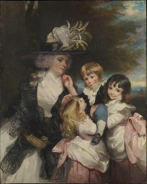 Lady Smith (charlotte Delaval) And Her Children (george, Henry, Louisa And Charlotte) by Sir Joshua Reynolds