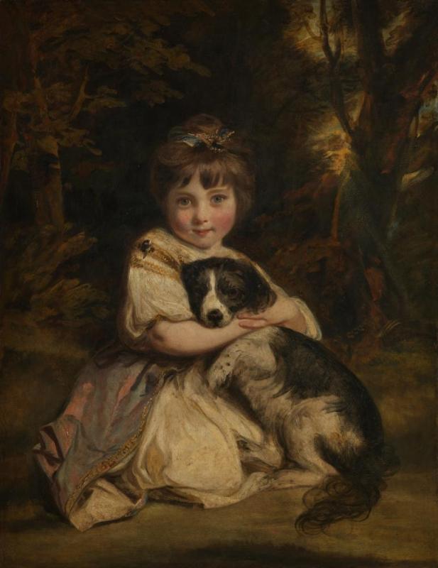 Love Me, Love My Dog by Sir Joshua Reynolds