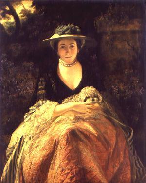 Miss Nelly O'brien by Sir Joshua Reynolds