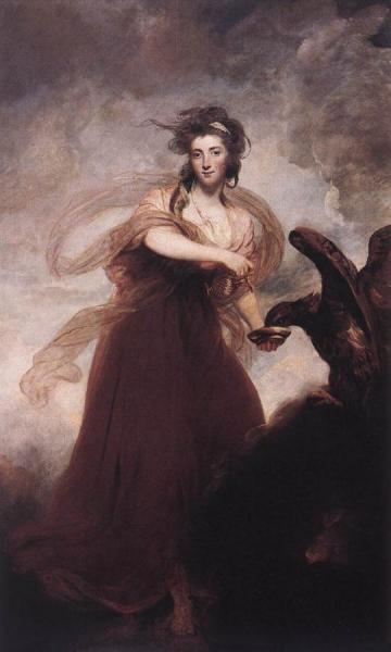 Mrs. Musters As Hebe by Sir Joshua Reynolds