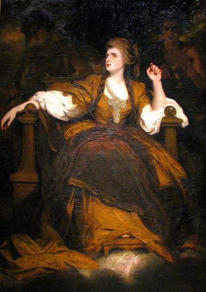 Mrs Siddons As A Tragic Muse by Sir Joshua Reynolds