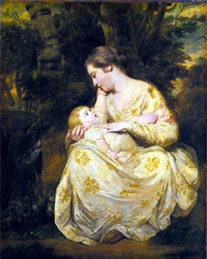 Mrs. Susanna Hoare And Child by Sir Joshua Reynolds