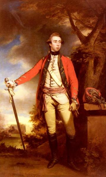 Portrait Of George Townshend, Lord Ferrers by Sir Joshua Reynolds Oil Painting Reproductions