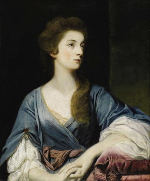 Portrait Of Miss Elizabeth Greenway by Sir Joshua Reynolds