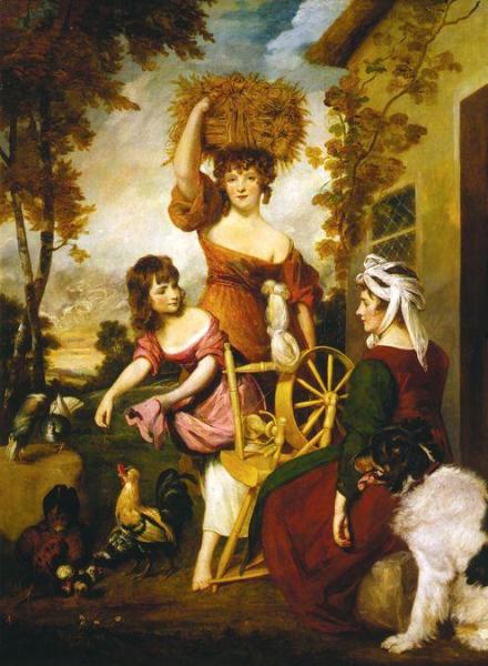 The Cottagers by Sir Joshua Reynolds