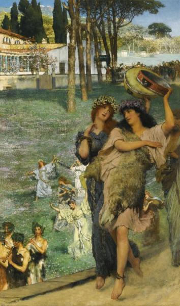 A Spring Festival by Sir Lawrence Alma-tadema