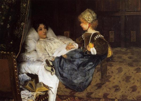 Always Welcome by Sir Lawrence Alma-tadema
