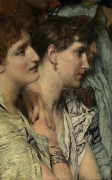An Audience by Sir Lawrence Alma-tadema