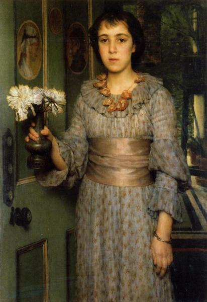 Anna Alma-tadema by Sir Lawrence Alma-tadema