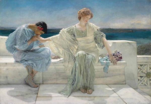 Ask Me No More by Sir Lawrence Alma-tadema