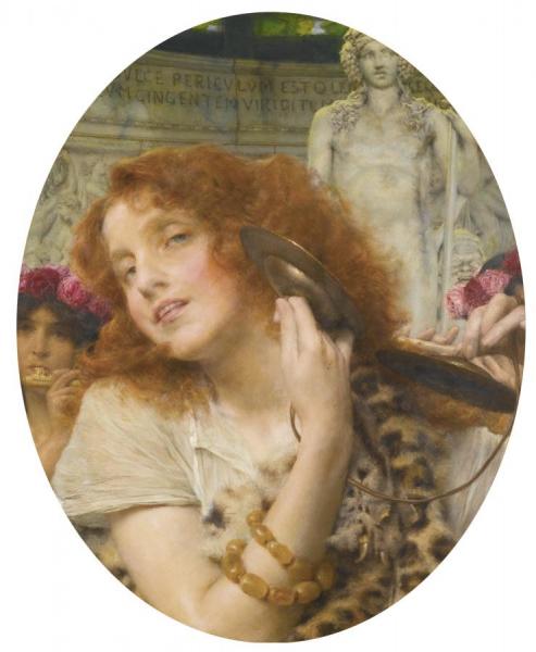 Bacchante by Sir Lawrence Alma-tadema