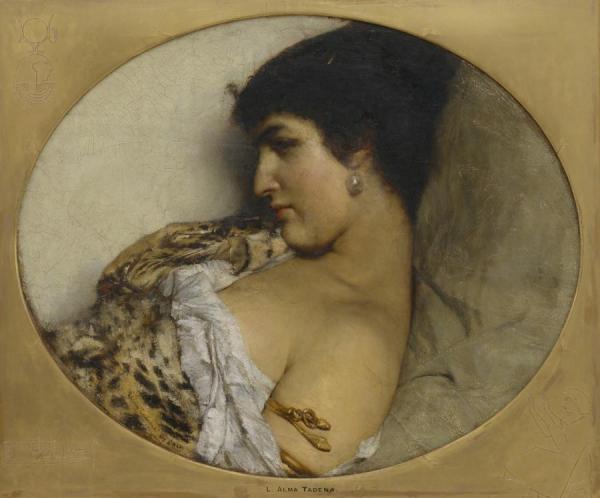 Cleopatra by Sir Lawrence Alma-tadema