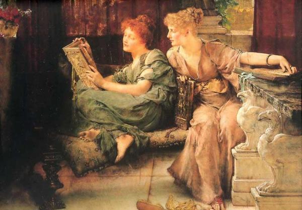 Comparisions by Sir Lawrence Alma-tadema