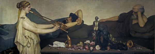 Escena Pompeyana by Sir Lawrence Alma-tadema
