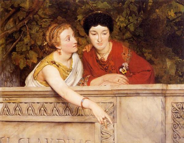 Gallo-roman Women by Sir Lawrence Alma-tadema