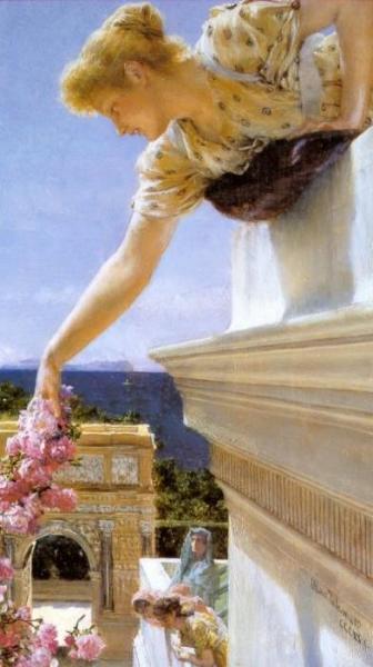 God Speed! by Sir Lawrence Alma-tadema