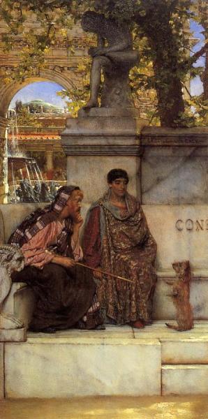 In The Time Of Constantine by Sir Lawrence Alma-tadema