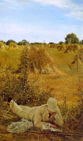Ninety-four Degrees In The Shade by Sir Lawrence Alma-tadema
