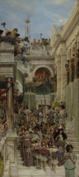 Spring,1894 by Sir Lawrence Alma-tadema