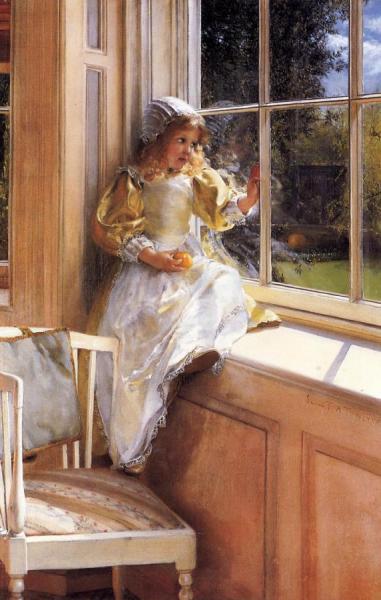 Sunshine by Sir Lawrence Alma-tadema