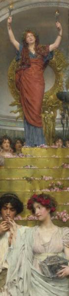 The Benediction by Sir Lawrence Alma-tadema