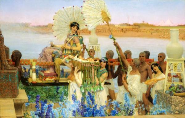 The Finding Of Moses by Sir Lawrence Alma-tadema