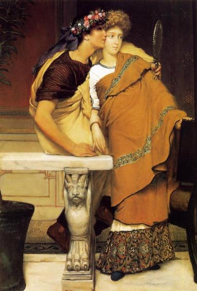 The Honeymoon by Sir Lawrence Alma-tadema