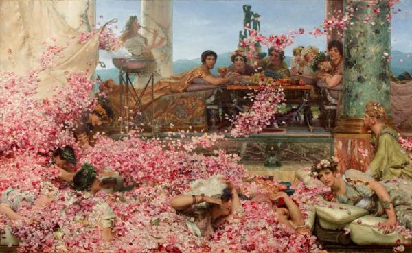 The Roses Of Heliogabalus,1888 by Sir Lawrence Alma-tadema