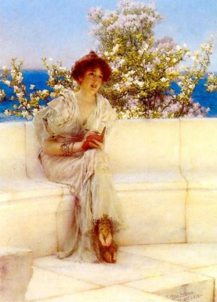 The Year's At The Spring.  All's Right With The World by Sir Lawrence Alma-tadema
