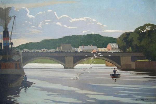 Sir Norman Wilkinson The Bann At Coleraine