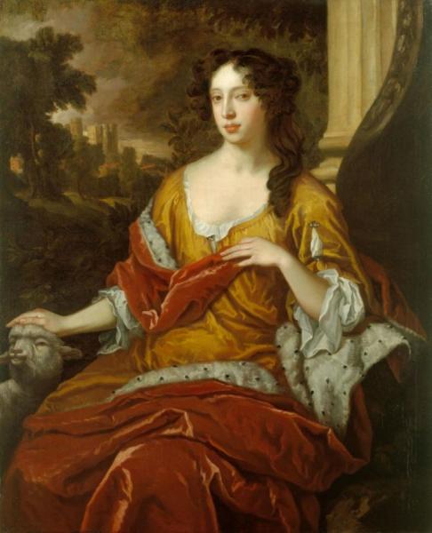 Mary Of Modena (1658-1718) When Duchess Of York by Sir Peter Lely