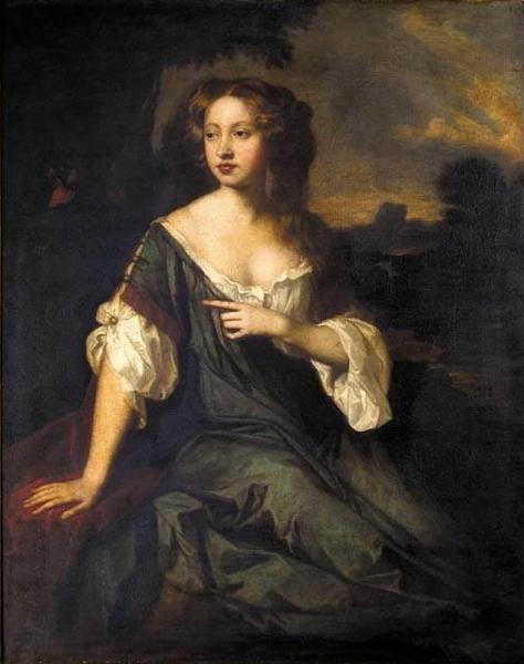 Portrait Of Lucy Brydges by Sir Peter Lely