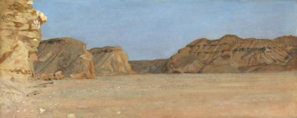 El Kab, Upper Egypt by Sir William Blake Richmond