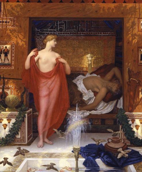 Hera In The House Of Hephaistos by Sir William Blake Richmond