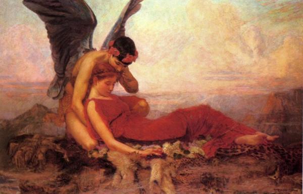 In The Arms Of Morpheus by Sir William Ernest Reynolds-stephens