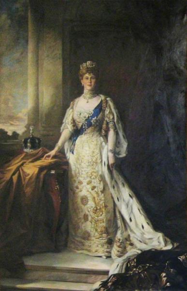 Mary Of Teck, Queen Consort Of King George V by Sir William Llewellyn