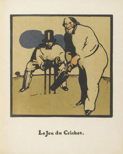 Almanach De Douze Sports,1898 by Sir William Nicholson