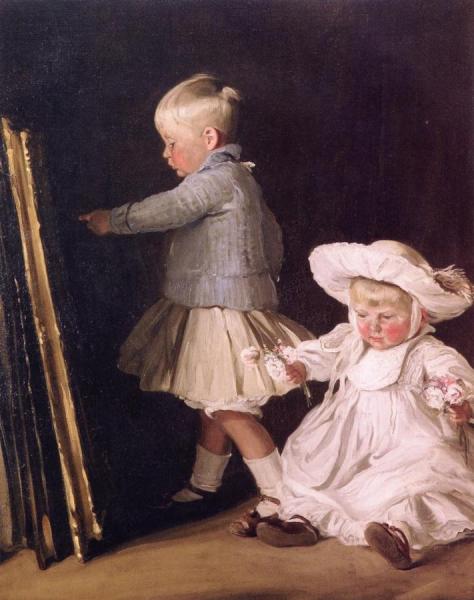 Francis And Christopher Bacon by Sir William Nicholson