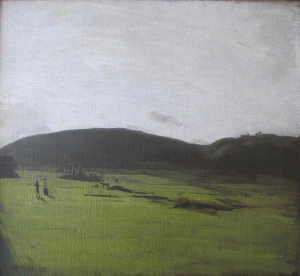 On The Downs,1909 by Sir William Nicholson
