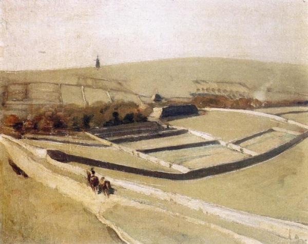 Rottingdean, From White Ways by Sir William Nicholson