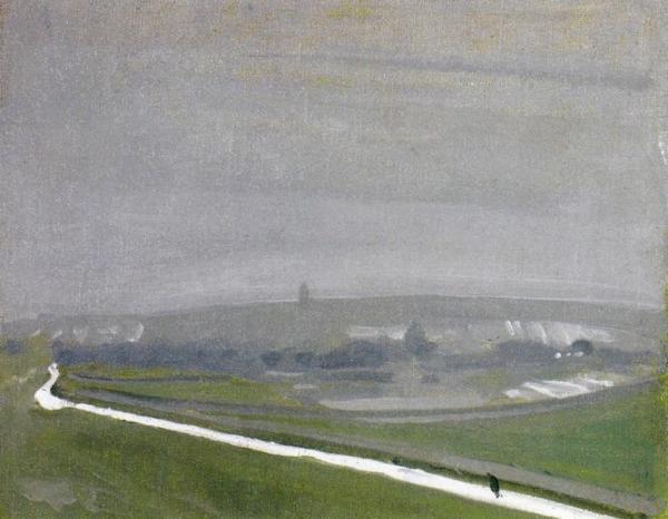 Rottingdean - Winter by Sir William Nicholson